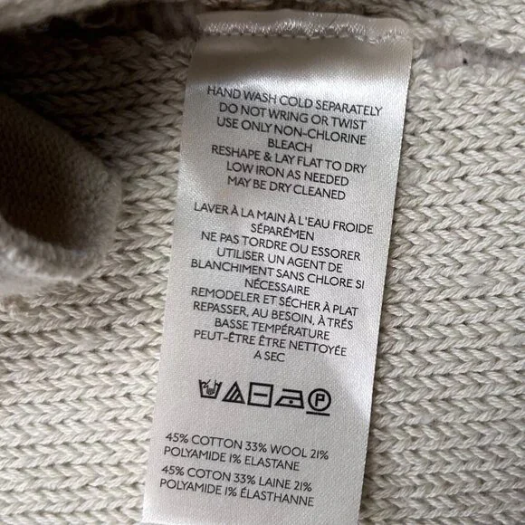 Free People We The Free Gi Cardi XS Oversized Boho Minimalist - Picture 6 of 7